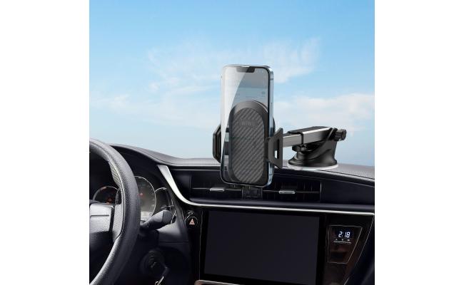 WiWU CH-015 Windshield Universal Car Mount Phone Holder Desk Stand